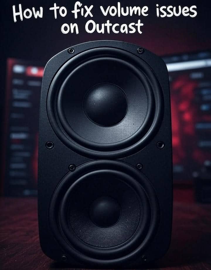 How to fix volume issues on Outcast