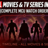 Marvel Movies & TV Series in Order