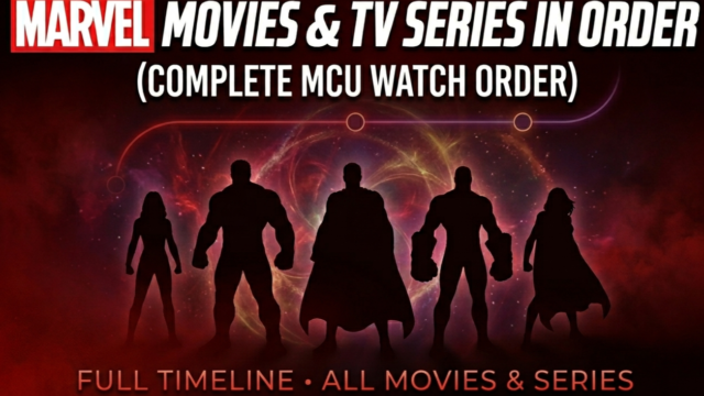 Marvel Movies & TV Series in Order